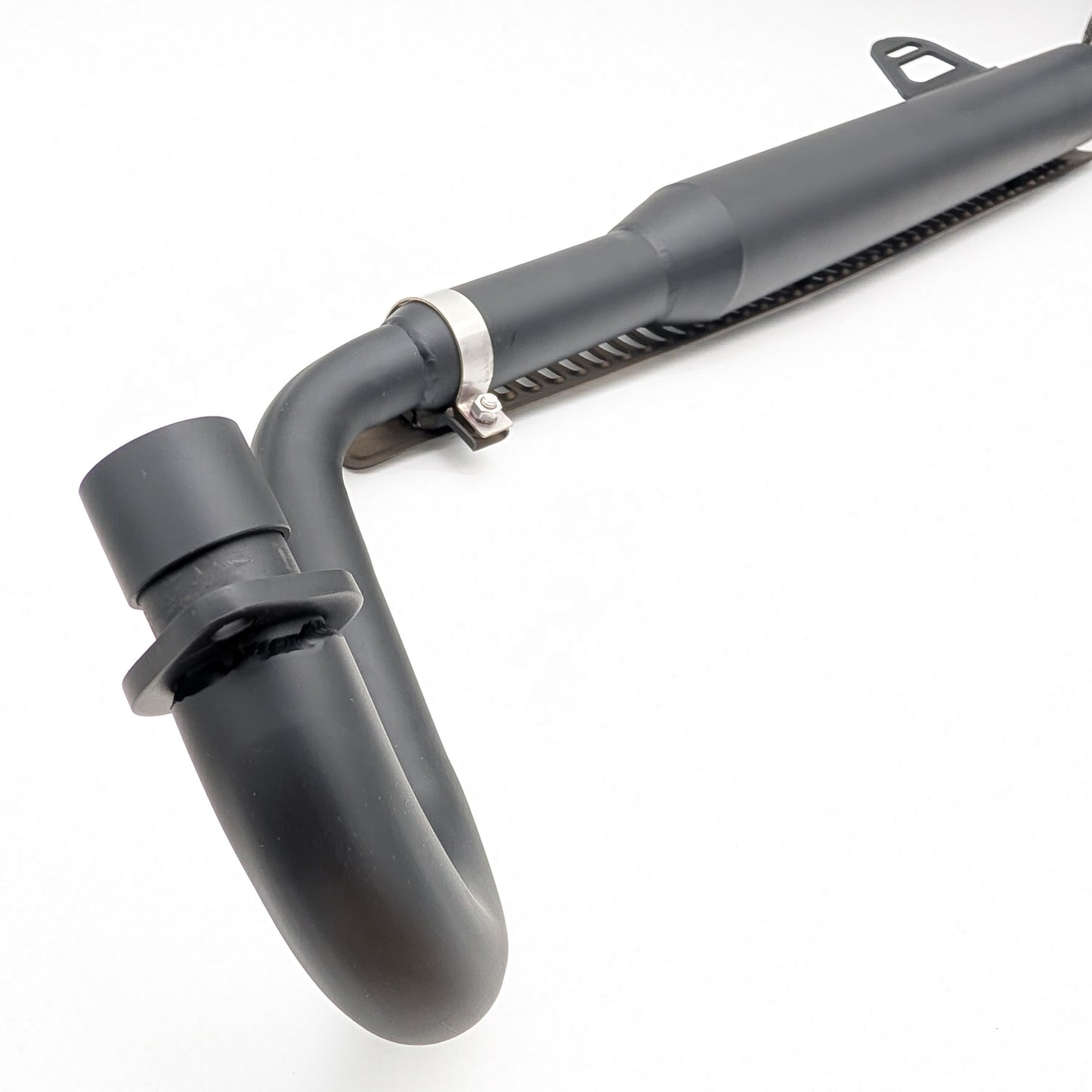 CT70 K0 Style Big Bore Exhaust (Black)