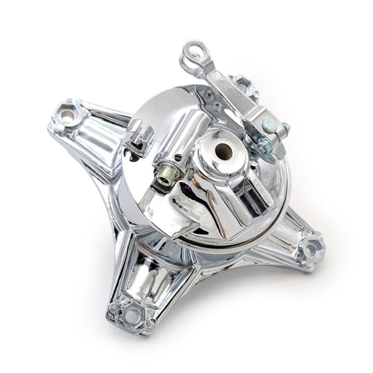 Show-Level Chrome Front Drum Hub Set - CT70 & Replicas