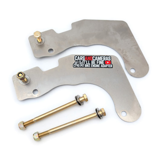 Honda CT90 Pit Bike Engine Swap Adapter Bracket Kit