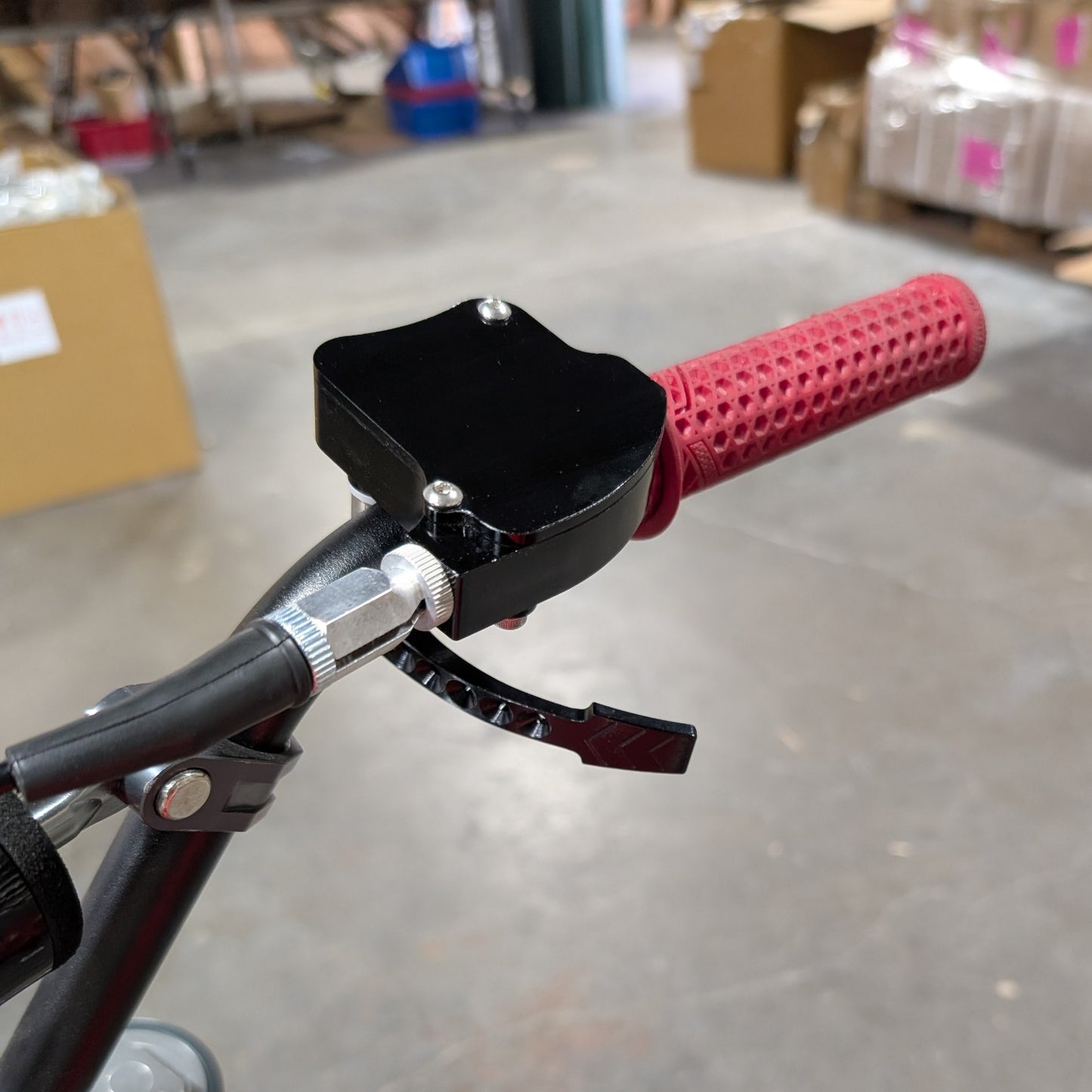 ATC70 TRX70 CNC Billet Thumb Throttle for Aftermarket Motor Kits