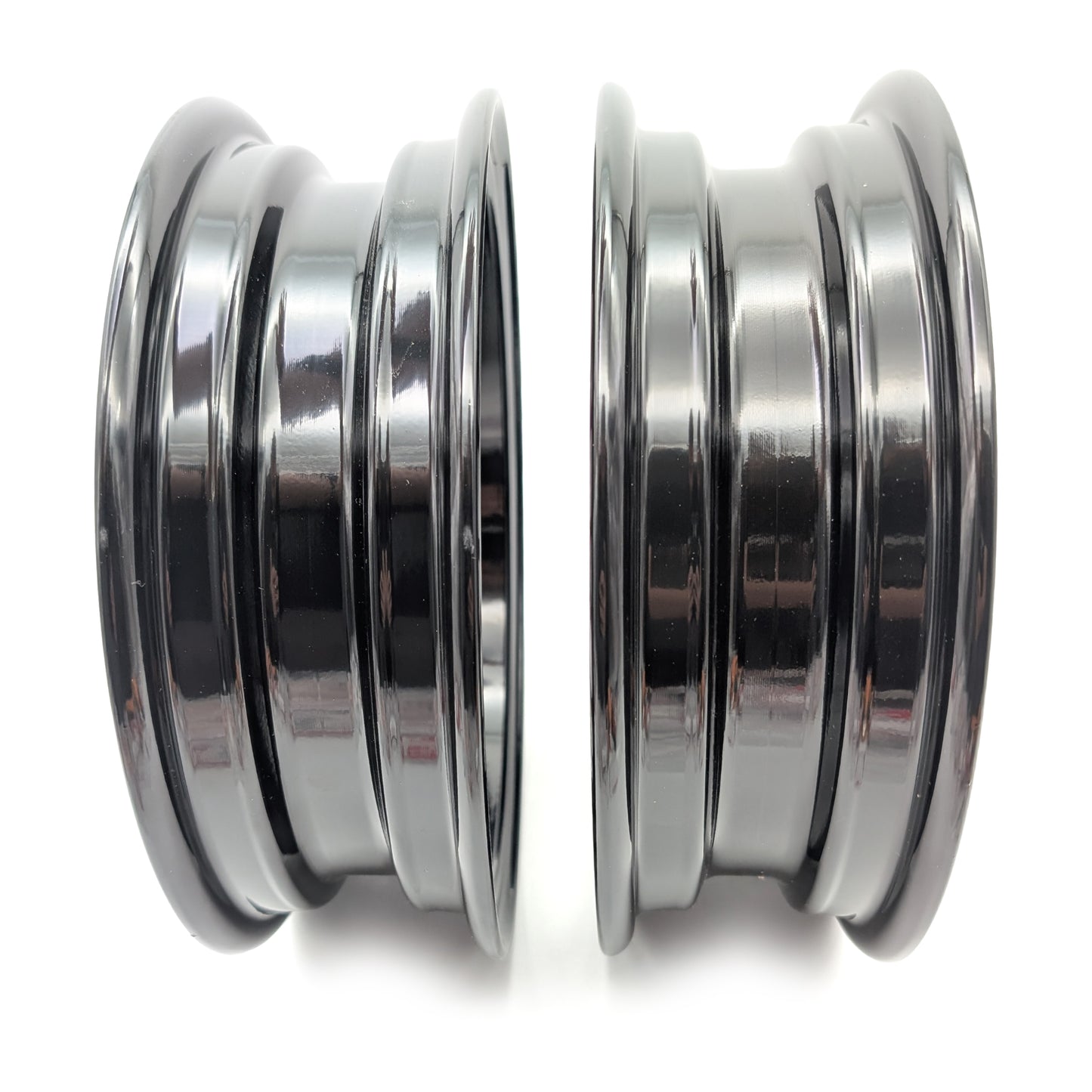 Set of 2 - 10 X 2.75" 16 Spoke 1 Piece Rim (Black)