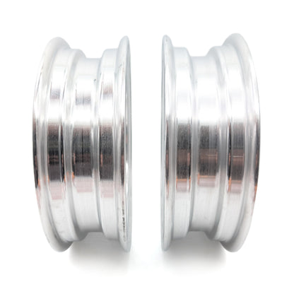 Set of 2 - 10 X 2.75" 16 Spoke 1 Piece Rim (Silver)