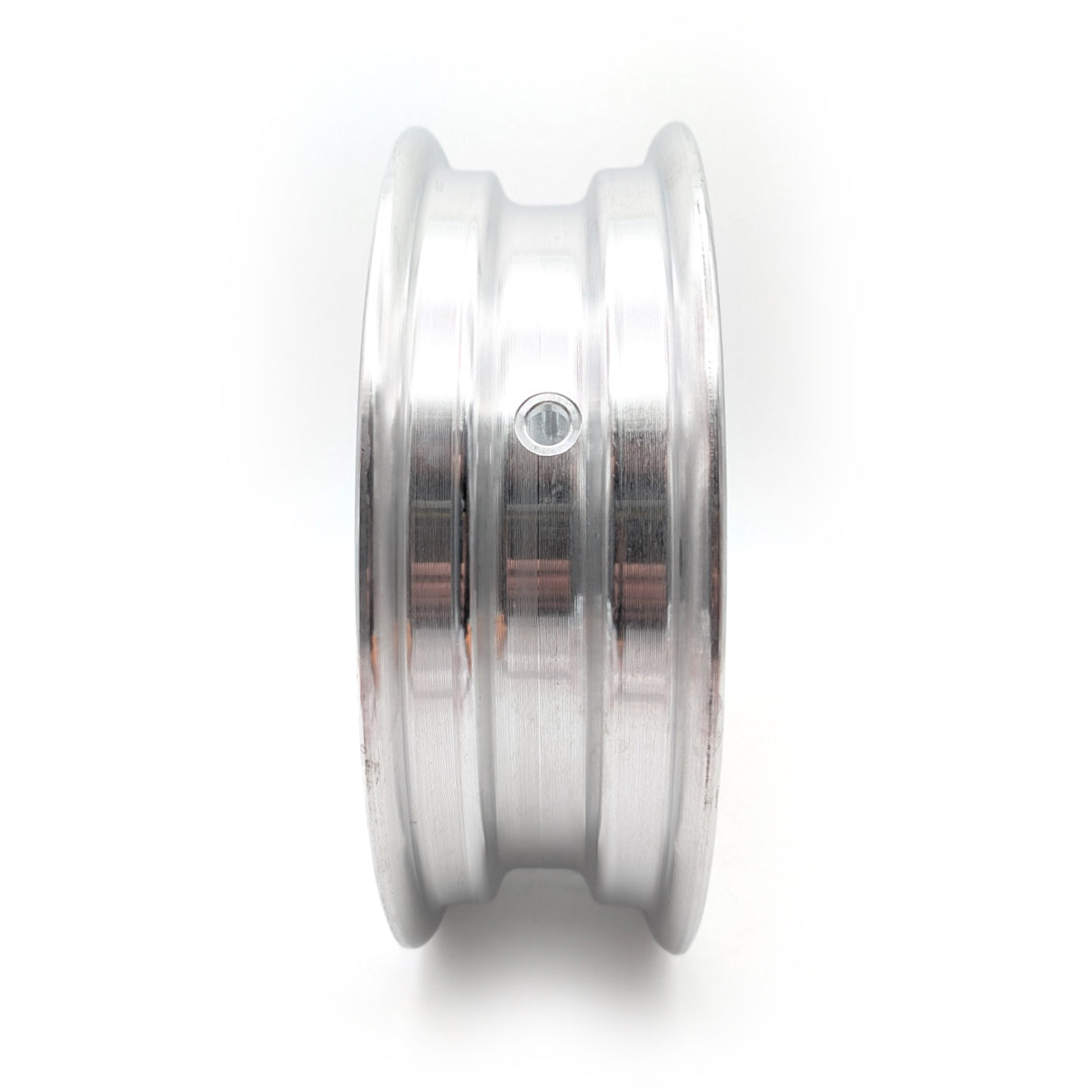 Single Wheel - 10 X 2.75" 16 Spoke 1 Piece Rim (Silver)