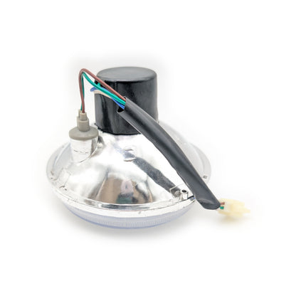 5.75" Incandescent Headlight Lens Assembly 12V (6V Bulb Available)