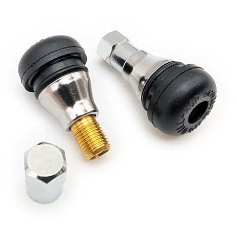 DAC Chrome Valve Stem (Set of 2)