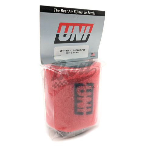 UNI Straight Two-Stage Pod Air Filter (40mm - 45mm)