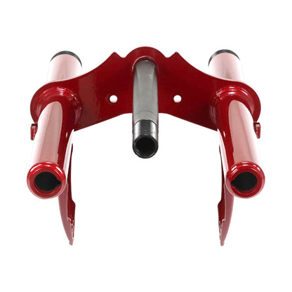 Z50 K1-K2 Hardtail Front Fork Triple Tree Assembly – Ruby Red (1969–1971)