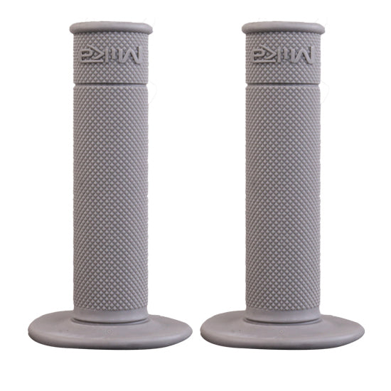 Mika 50/50 Waffle Grips (Light Gray)