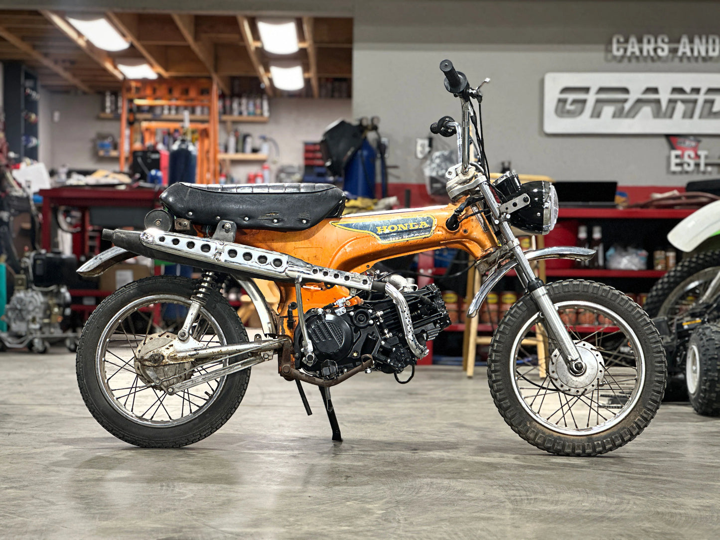 Honda ST90 Pit Bike Engine Swap Adapter Bracket Kit