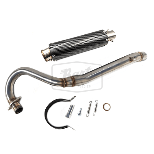 CT70 Stainless High Carbon-Print Exhaust