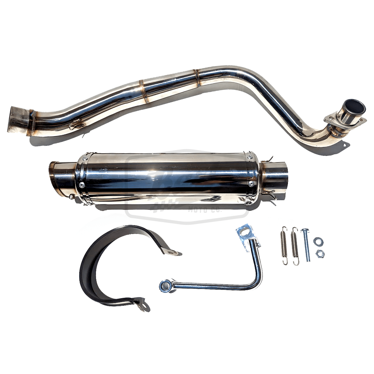 CT70 Stainless Low Exhaust 2