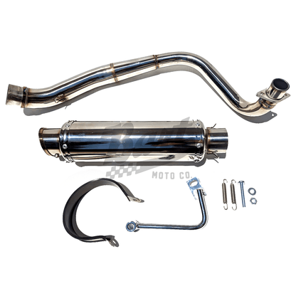 CT70 Stainless Low Exhaust