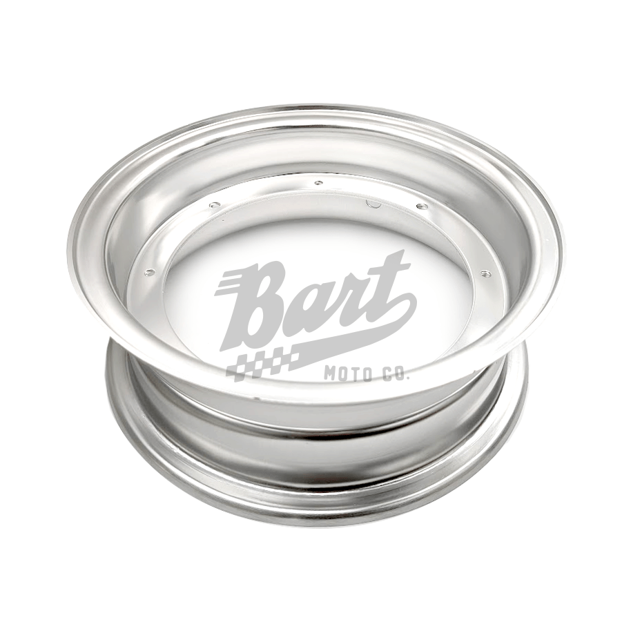 CT70 10" X 3.5" Aluminum 2 Piece Rim (2 Wheel Set)