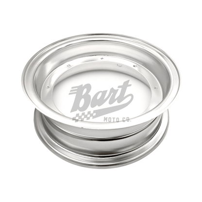 CT70 10" X 3.5" Aluminum 2 Piece Rim (2 Wheel Set)