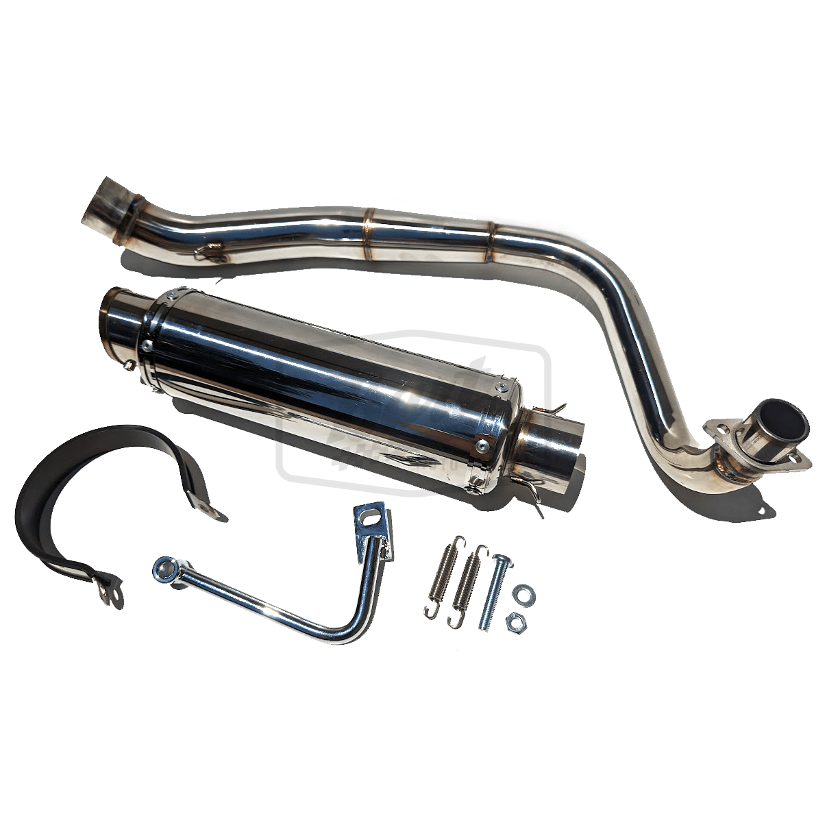 CT70 Stainless Low Exhaust