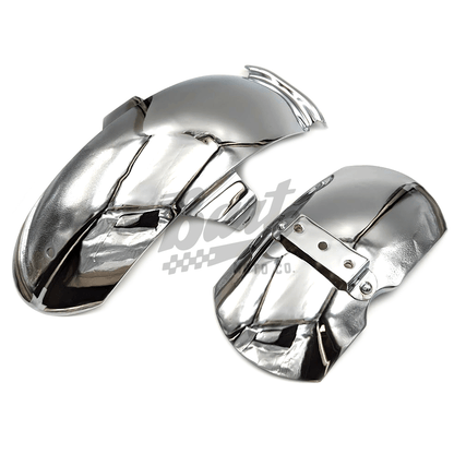 Reproduction Z50 K0 K1 Front and Rear Chrome Fenders Set