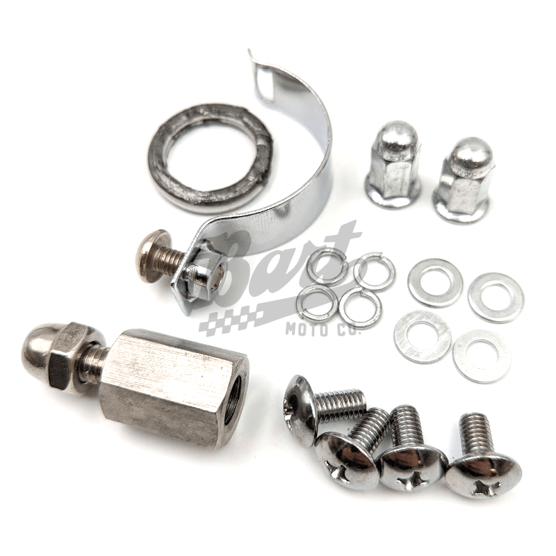CT70 K0 Style Big Bore Exhaust (Black)