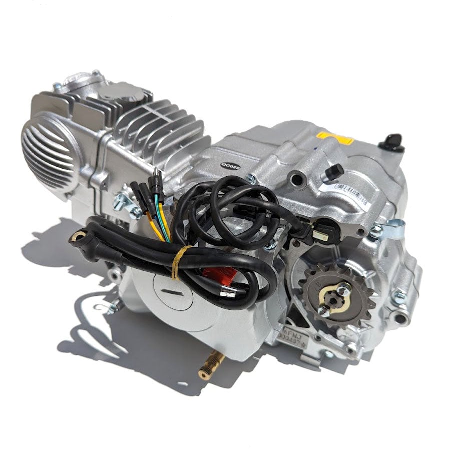 Silver YX140 140cc Electric Start Semi-Auto (Motor Only)