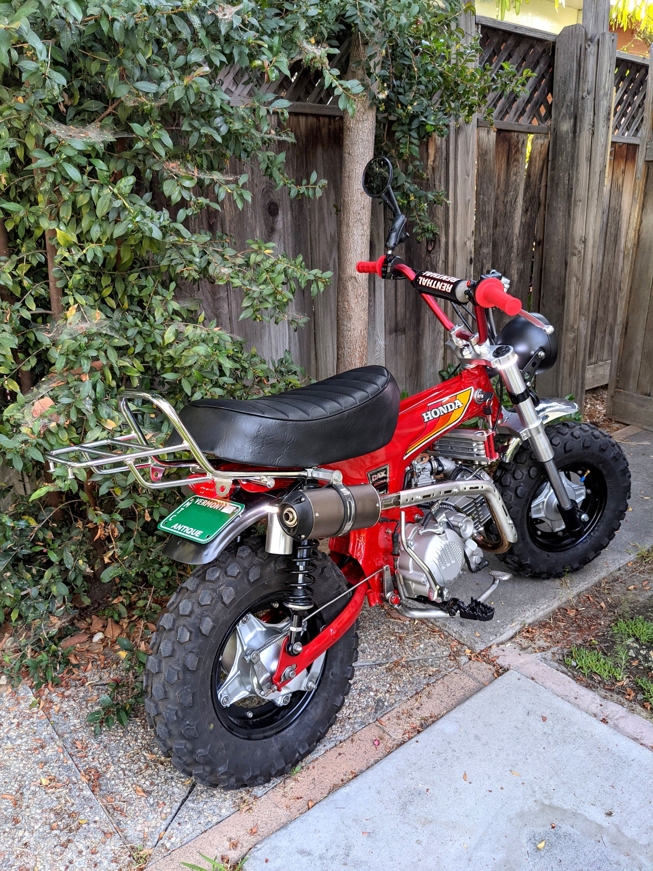 CT70 Rear Luggage Rack – Bart Moto Co