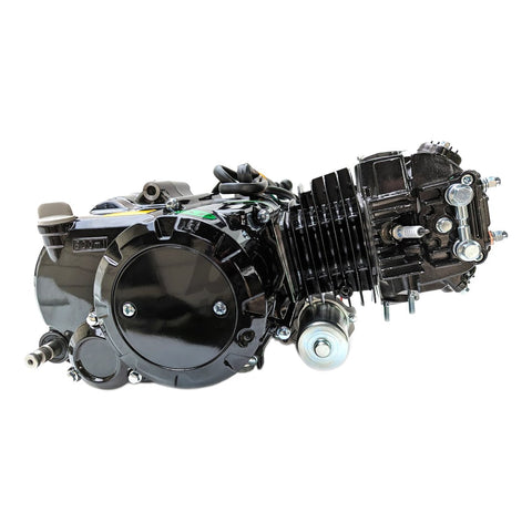 Black YX140 140cc Electric Start Semi-Auto (Motor Only)