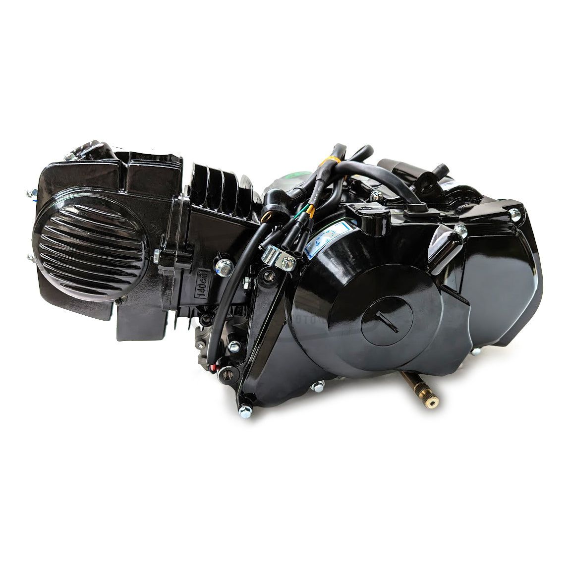 Black YX 140cc Electric Start Semi-Auto Full Kit