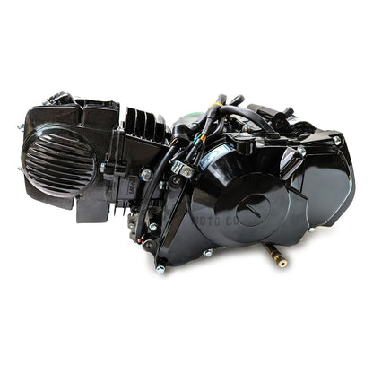 Black YX140 140cc Electric Start Semi-Auto (Motor Only)