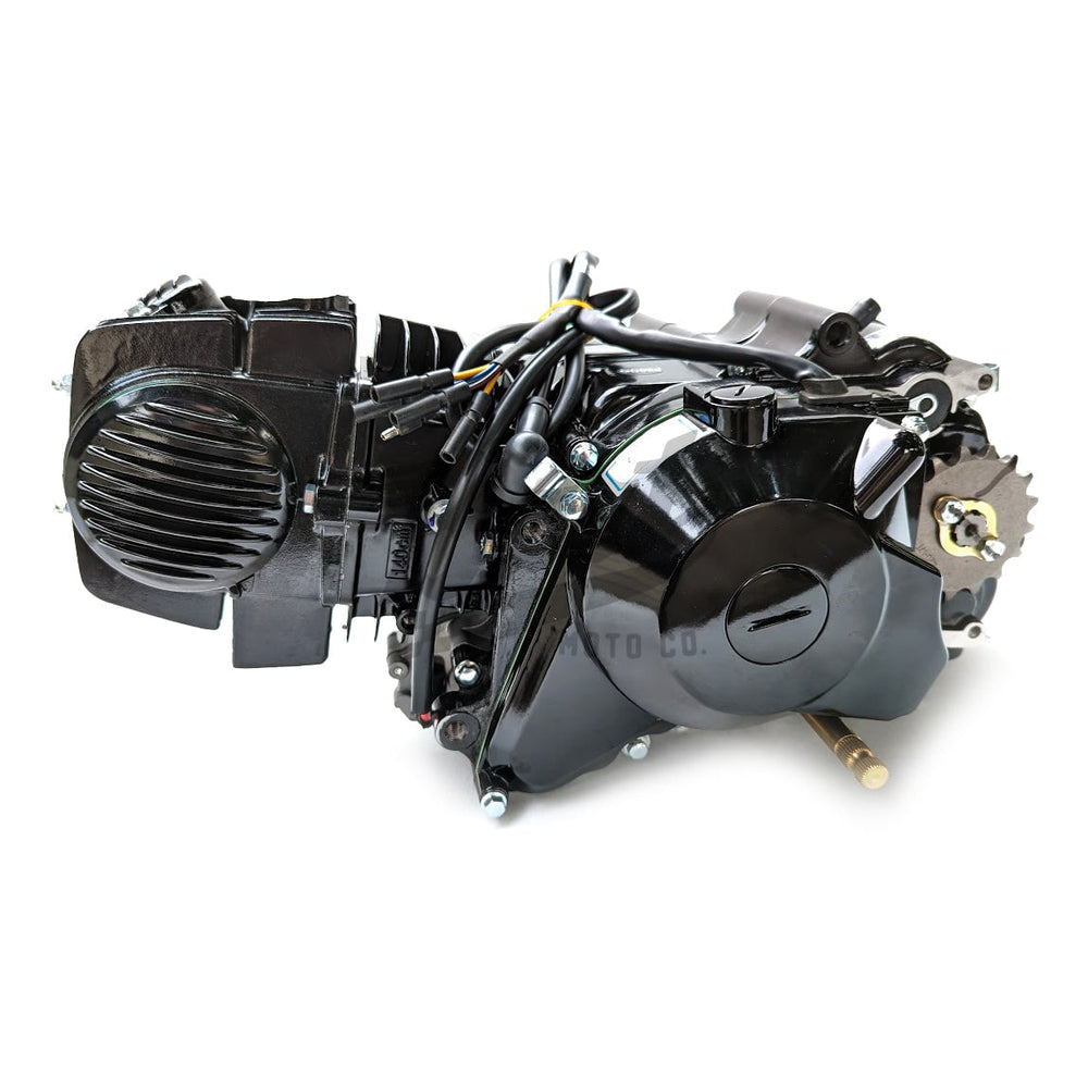 Black YX140 140cc Electric Start Clutch (Motor Only)